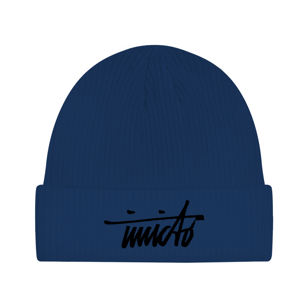 INVICTO SCRIPT  BLACK  BEANIE
