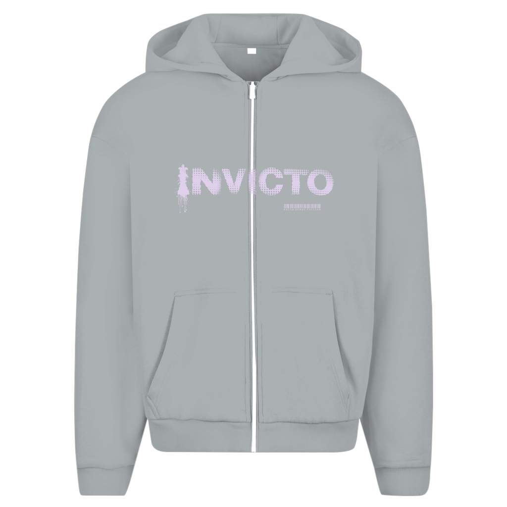 Sudadera con capucha y cremallera Queen Purple Deb Edition