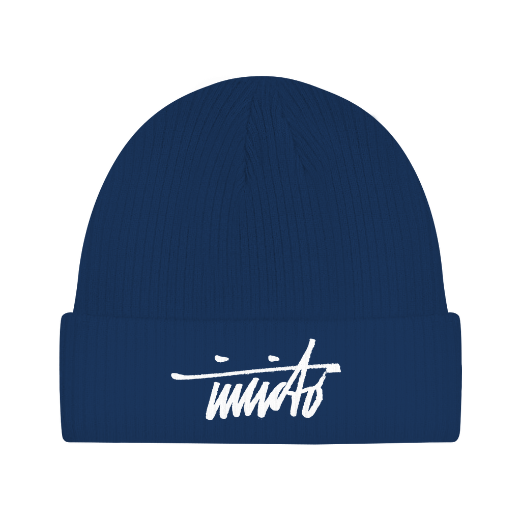 INVICTO SCRIPT  WHITE  BEANIE