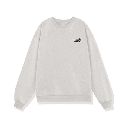 INVICTO SCRIPT BLACK BL SWEATSHIRT 370GSM