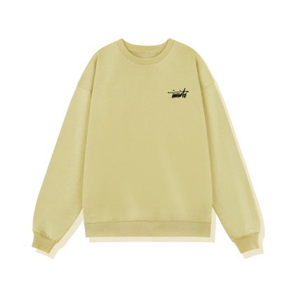 INVICTO SCRIPT BLACK BL SWEATSHIRT 370GSM