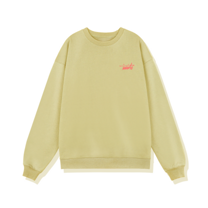 INVICTO SCRIPT RED BL SWEATSHIRT 370GSM