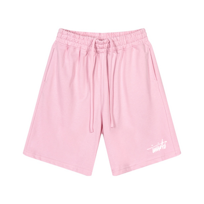 INVICTO SCRIPT BL WHITE SWEATSHORTS