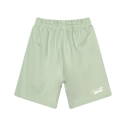 INVICTO SCRIPT BL WHITE SWEATSHORTS