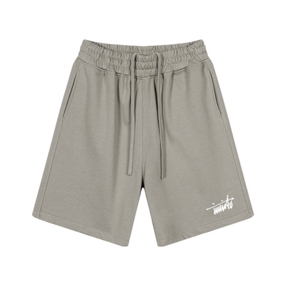 INVICTO SCRIPT BL WHITE SWEATSHORTS