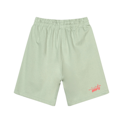 INVICTO SCRIPT BL RED SWEATSHORTS