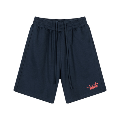 INVICTO SCRIPT BL RED SWEATSHORTS