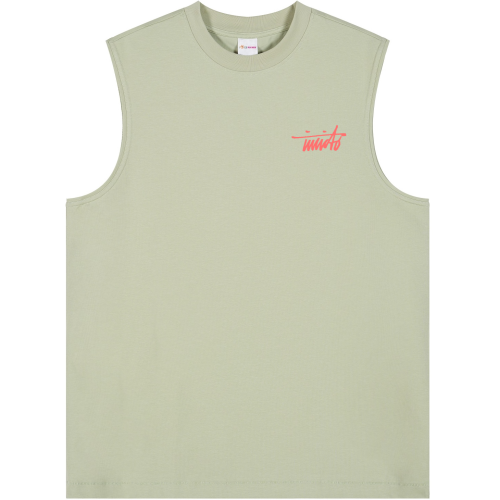 INVICTO SCRIPT BL RED TANK TOP