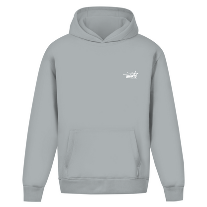 INVICTO SCRIPT IBTFOBA WHITE HOODIE