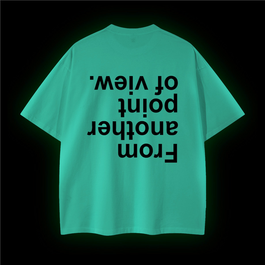 FAPOV GLOW IN THE DARK OVERSIZED T-SHIRT (240GSM)