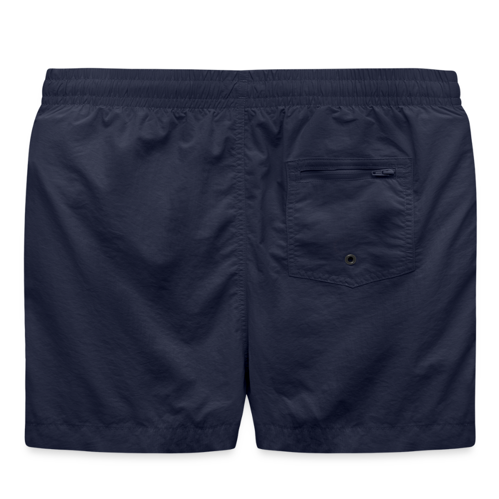 INVICTO SCRIPT BLACK BADESHORTS - French Navy
