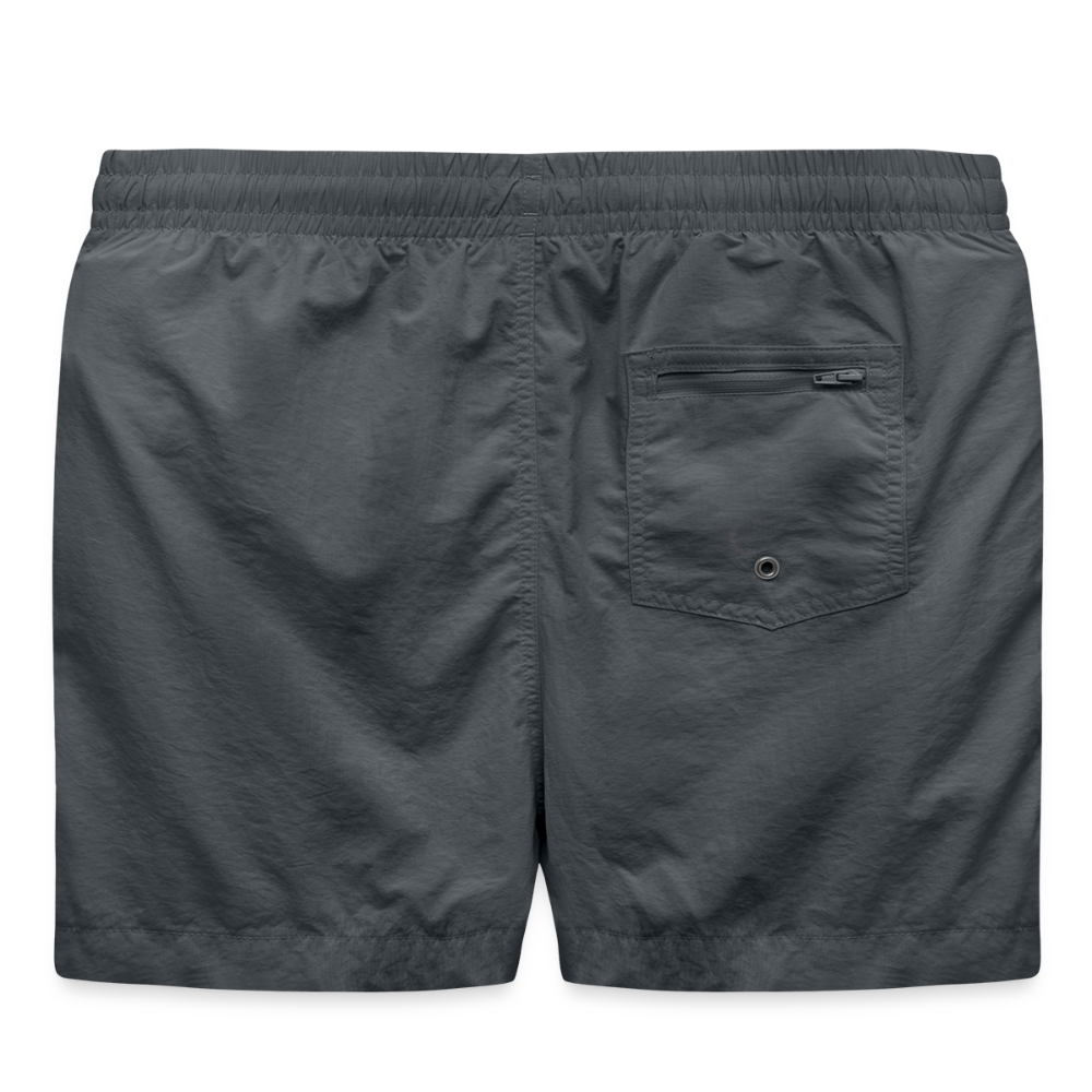 INVICTO SCRIPT BLACK BADESHORTS - Anthrazit
