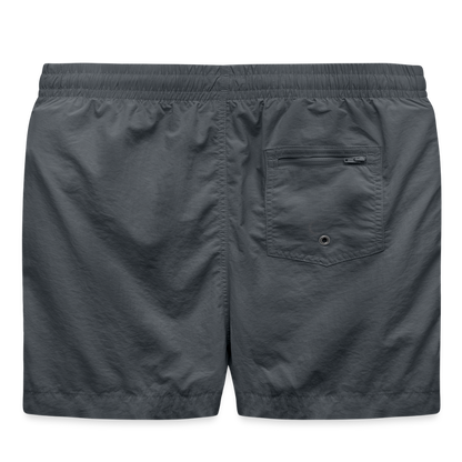 INVICTO SCRIPT BLACK BADESHORTS - Anthrazit