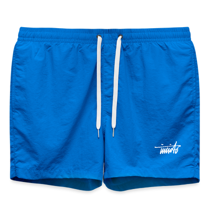 INVICTO SCRIPT WHITE BADESHORTS - Cobalt blue