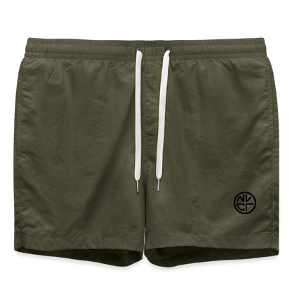 NVCTO SIGN BLACK BADESHORTS - Olive