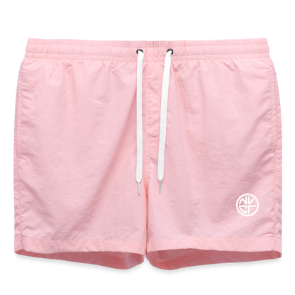 NVCTO SIGN WHITE BADESHORTS - Pink