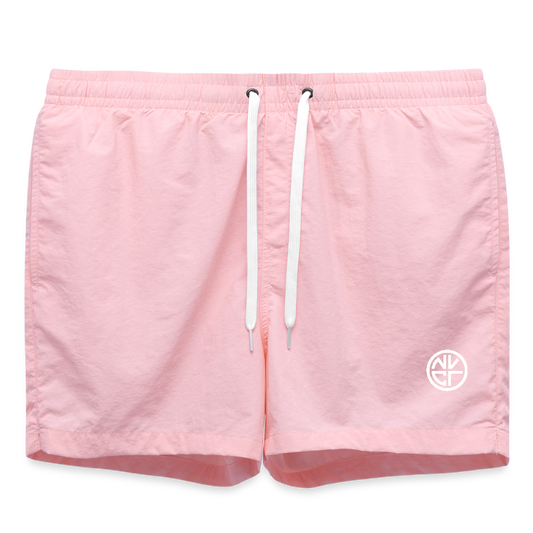 NVCTO SIGN WHITE BADESHORTS - Pink
