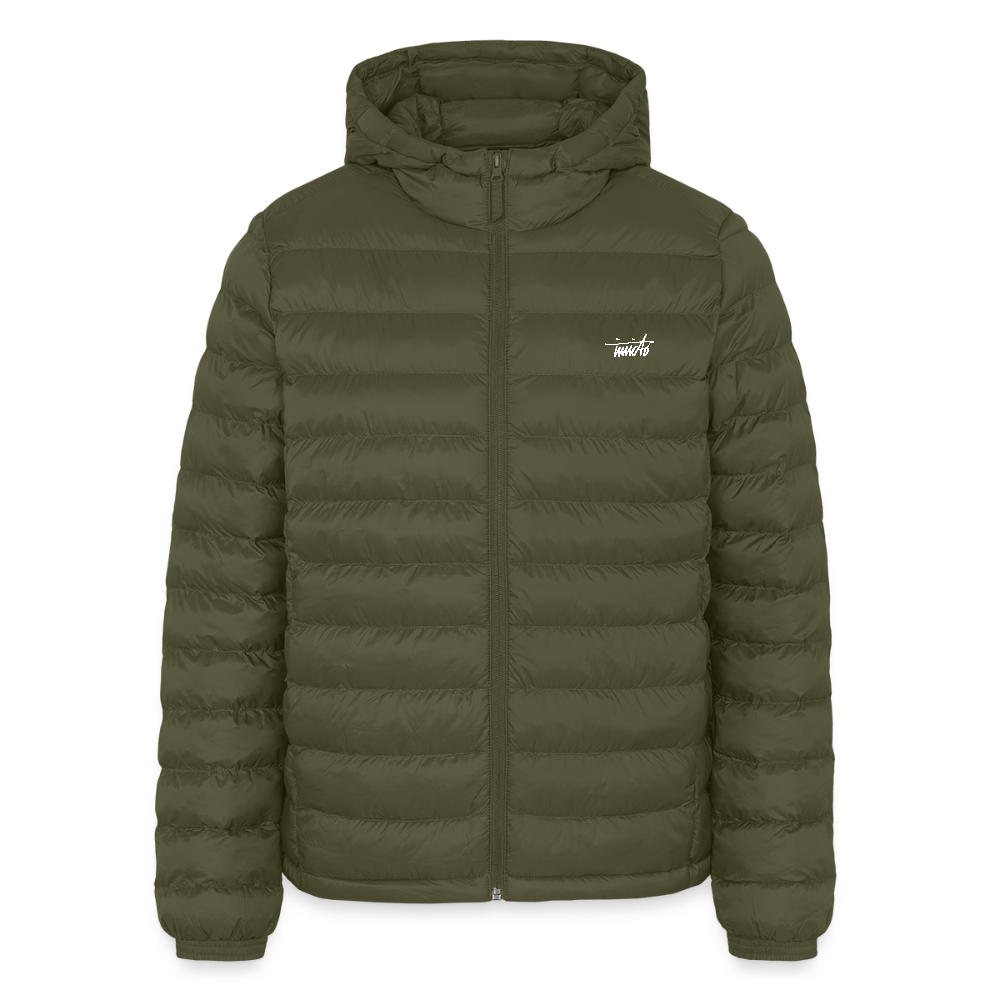INVICTO SCRIPT WHITE PUFFERJACKE - Khaki