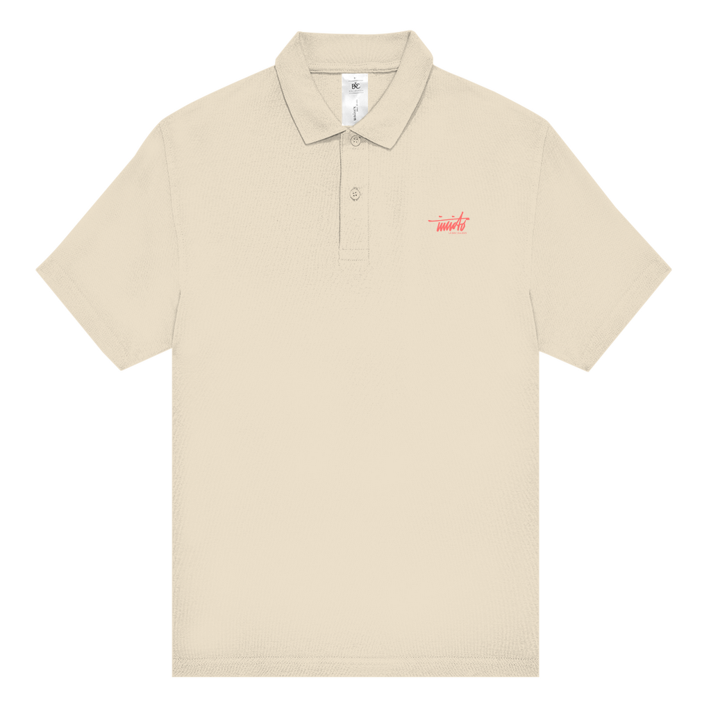 INVICTO SCRIPT RED POLOSHIRT