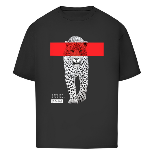 LEOPARD OVERSIZED T-SHIRT