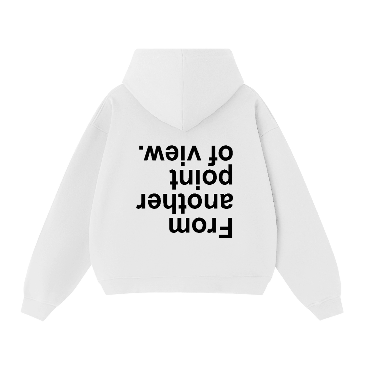 FAPOV BLACK DUAL ZIP HOODIE (460 GSM)