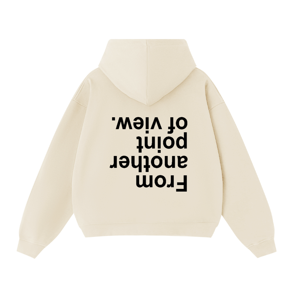 FAPOV BLACK DUAL ZIP HOODIE (460 GSM)