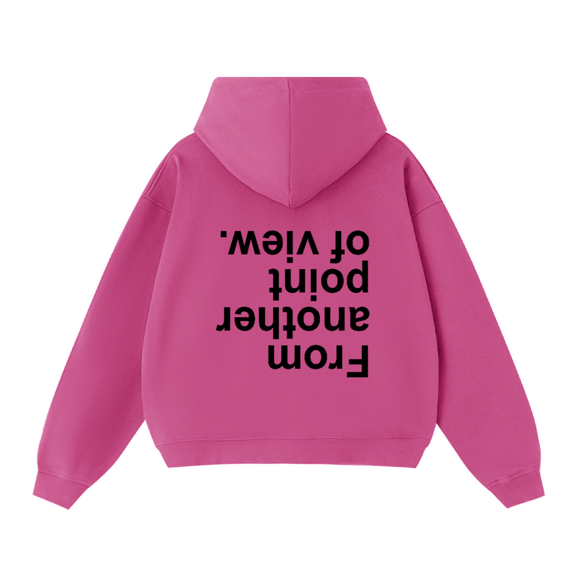 FAPOV BLACK DUAL ZIP HOODIE (460 GSM)