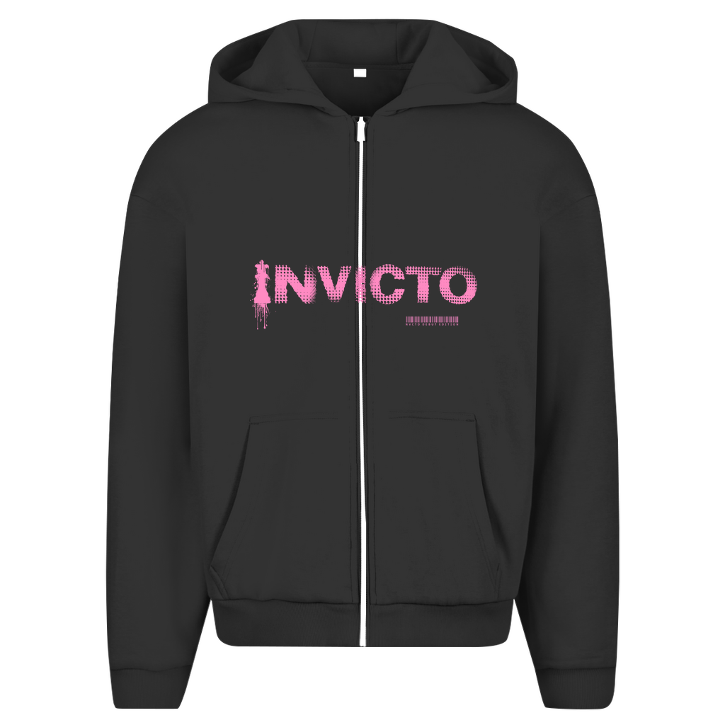 Sudadera con capucha y cremallera Queen Pink Deb Edition