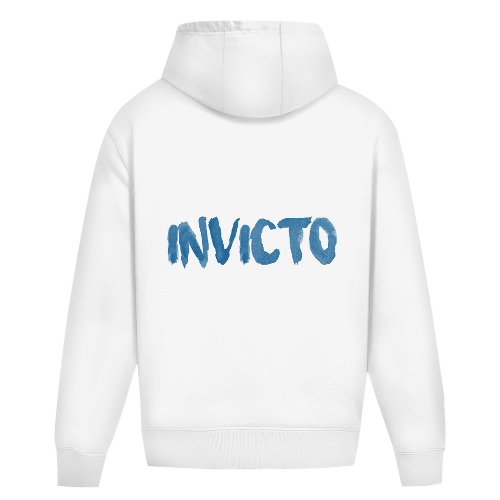 SUDADERA CON CAPUCHA AZUL INVICTO
