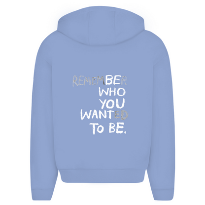 INVICTO SCRIPT RWYWTB WHITE HOODIE ZIPPER