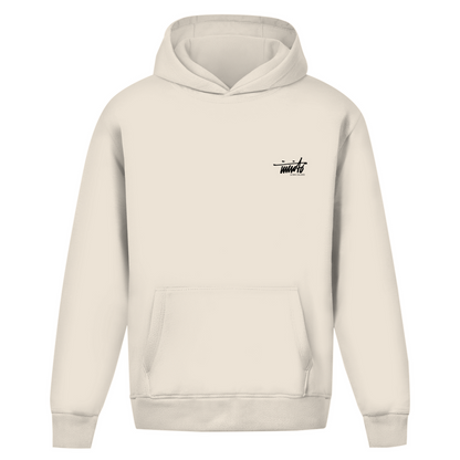INVICTO SCRIPT IBTFOBA BLACK HOODIE