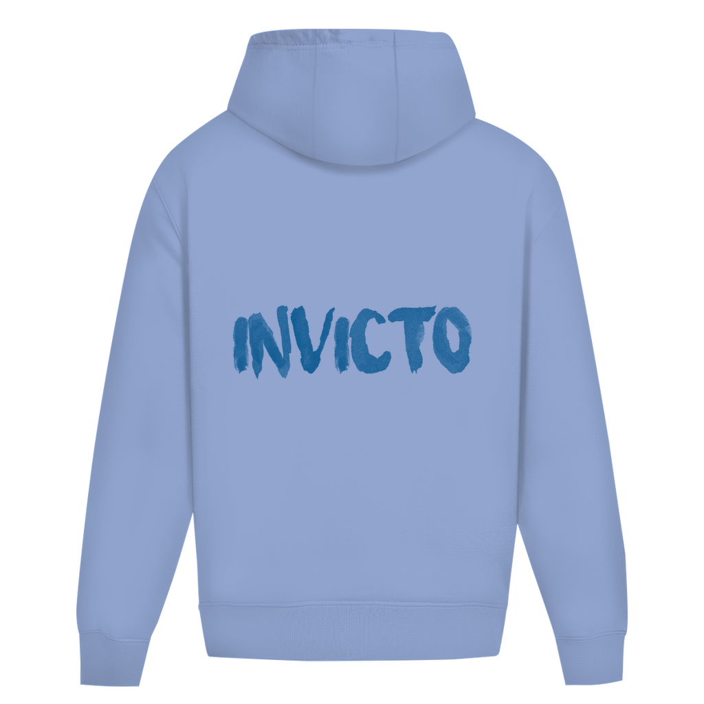 INVICTO PAINT BLUE HOODIE