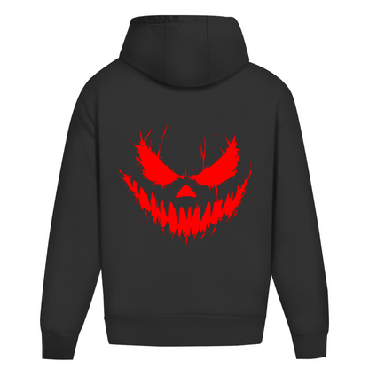 CREEPY FACE RED HOODIE