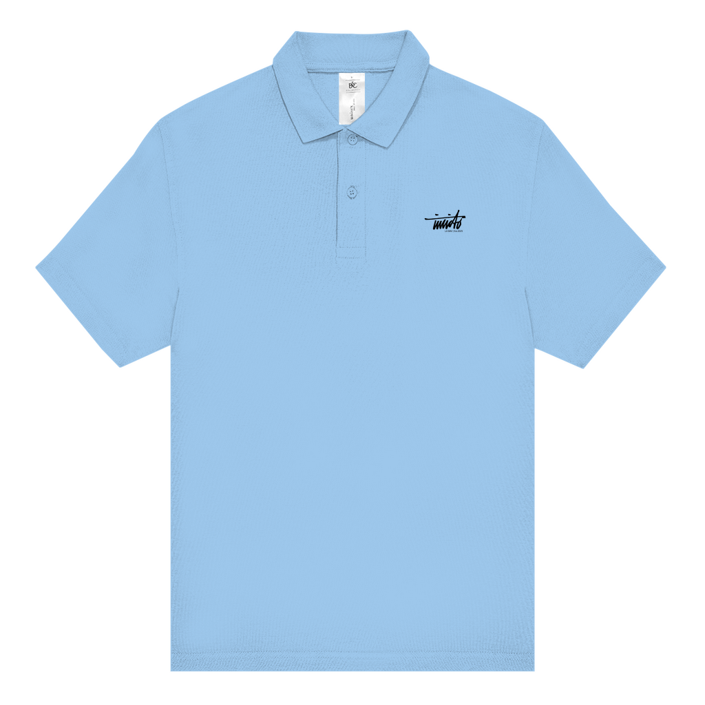 INVICTO SCRIPT BLACK POLOSHIRT