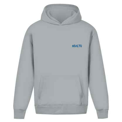 SUDADERA CON CAPUCHA AZUL INVICTO