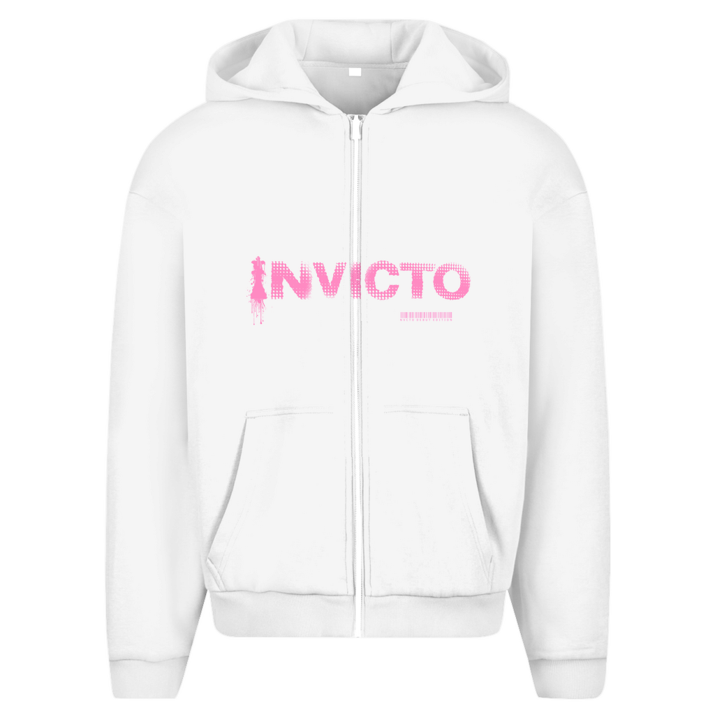 Sudadera con capucha y cremallera Queen Pink Deb Edition