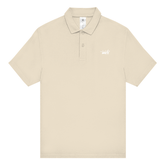 INVICTO SCRIPT WHITE POLOSHIRT