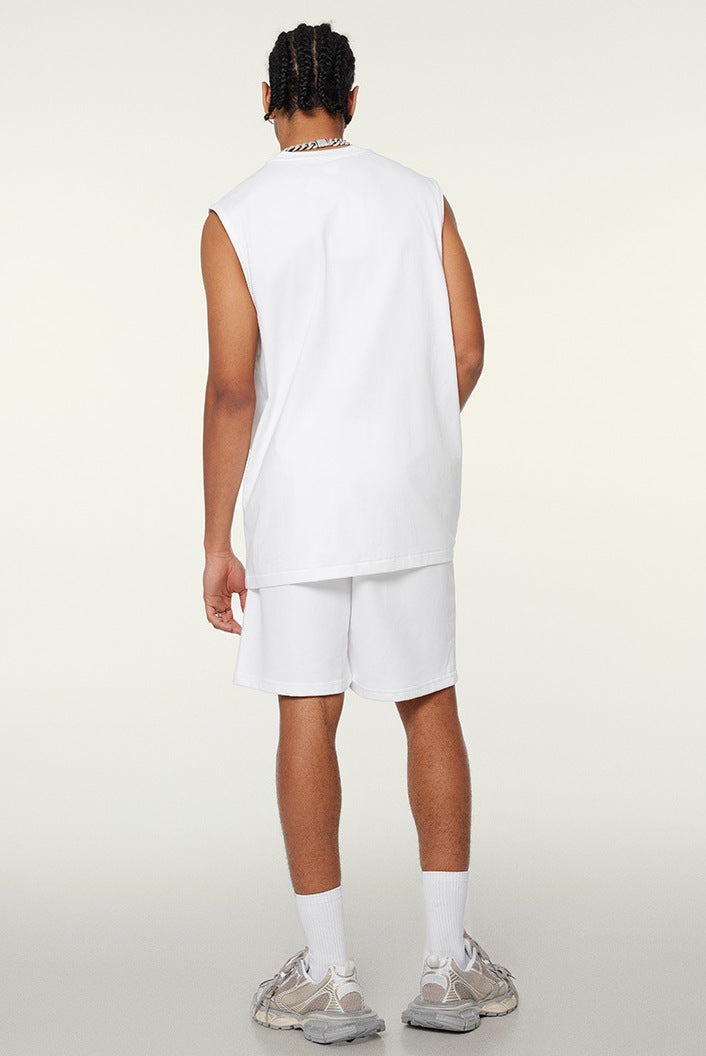 INVICTO SCRIPT BL RED TANK TOP