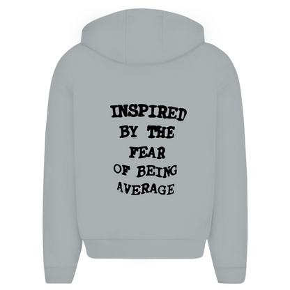 INVICTO SCRIPT IBTFOBA BLACK HOODIE ZIPPER