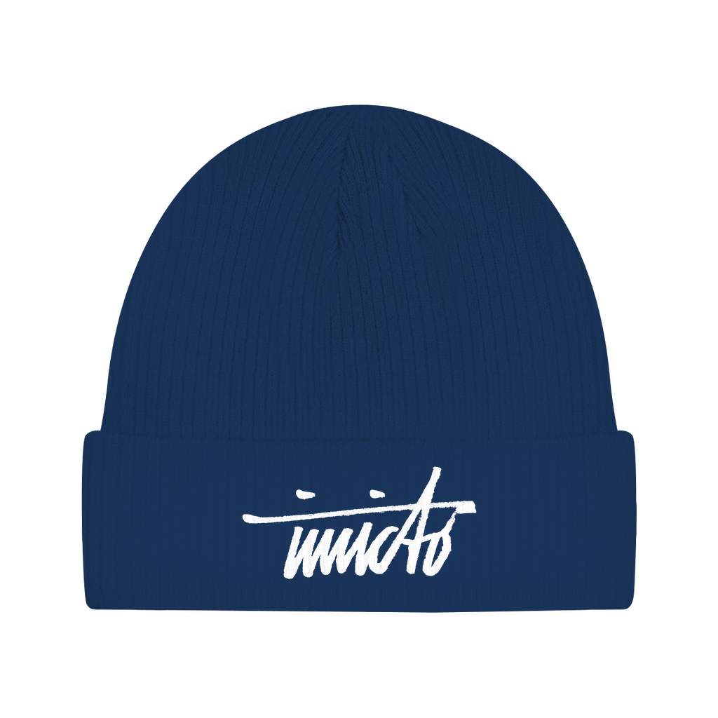 INVICTO SCRIPT  WHITE  BEANIE
