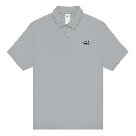 INVICTO SCRIPT BLACK POLOSHIRT