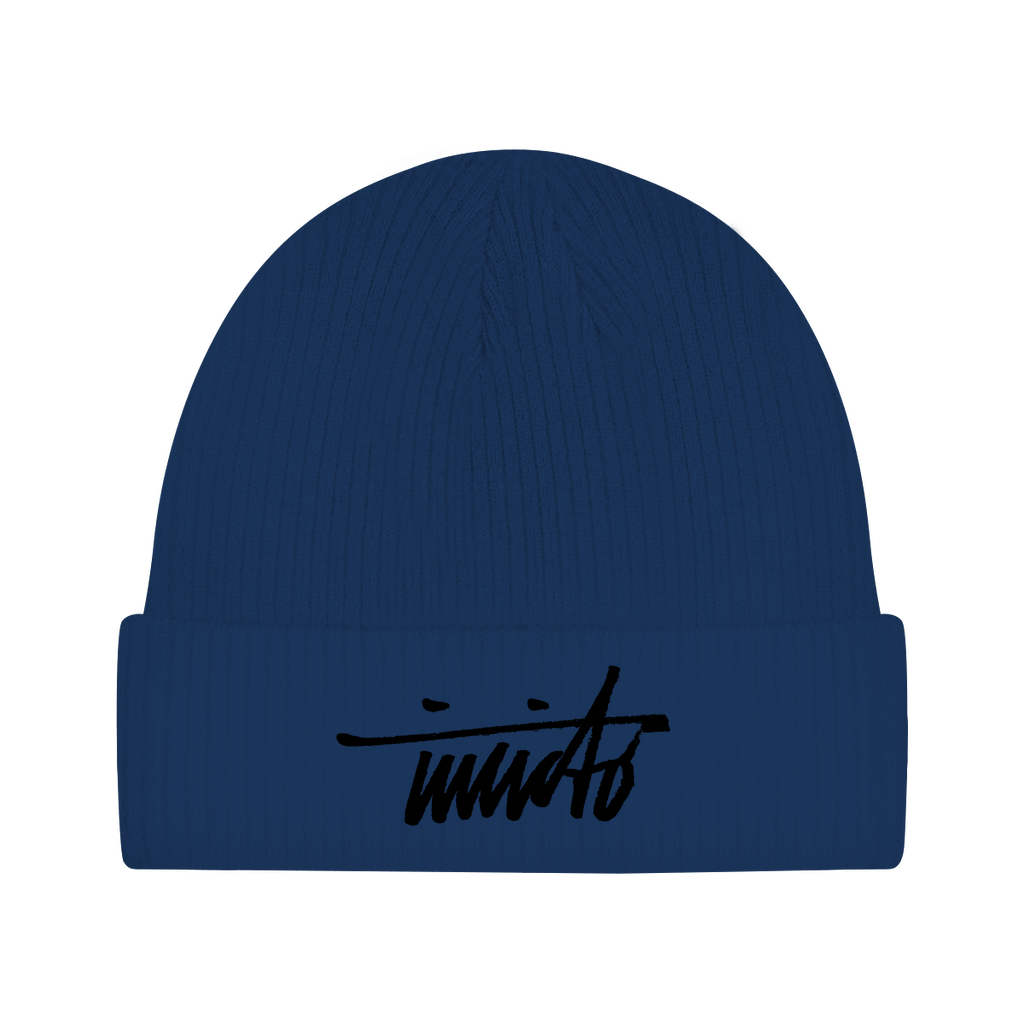 INVICTO SCRIPT BLACK  BEANIE