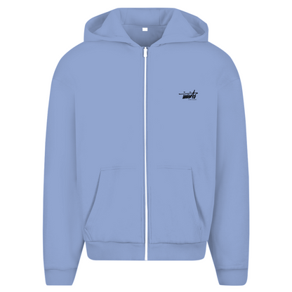 INVICTO SCRIPT IBTFOBA BLACK HOODIE ZIPPER