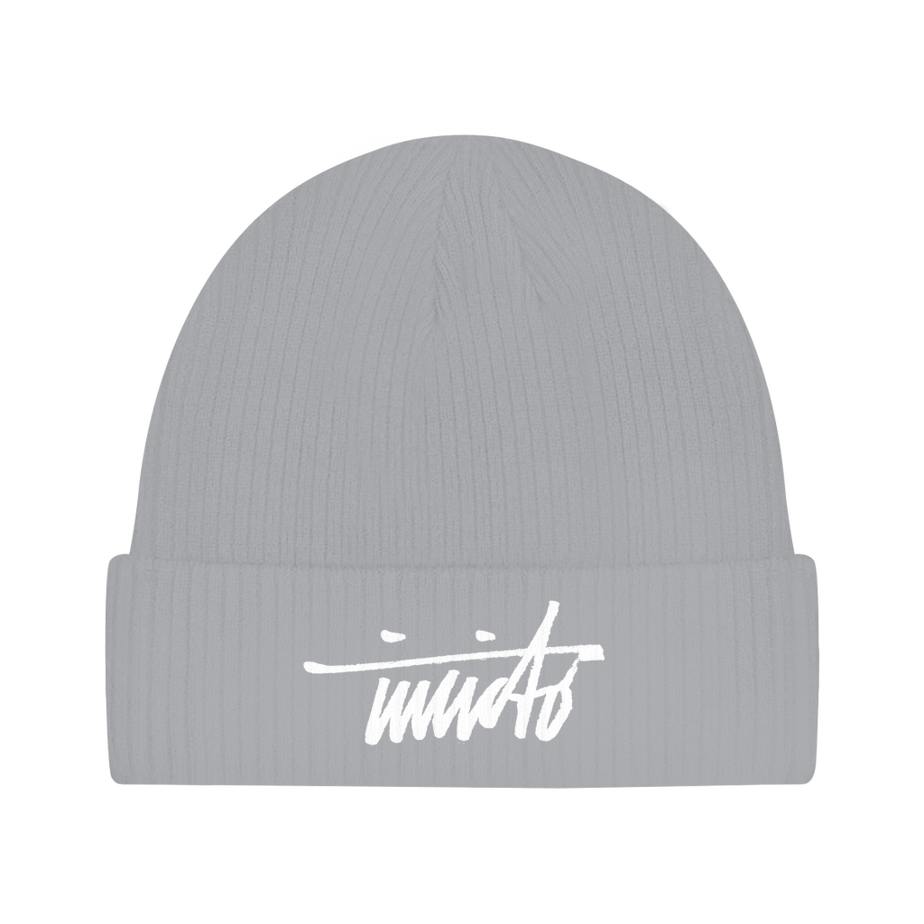 INVICTO SCRIPT  WHITE  BEANIE