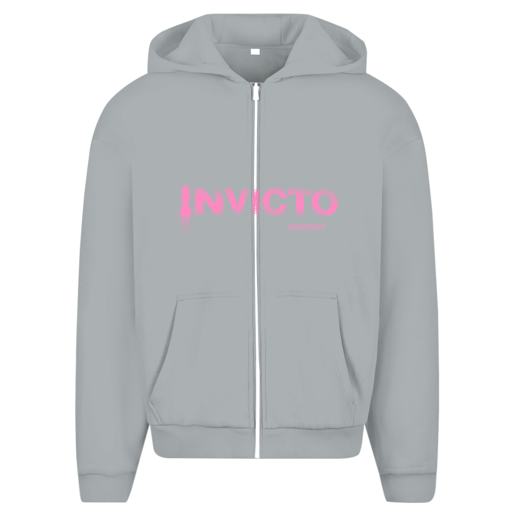 Sudadera con capucha y cremallera Queen Pink Deb Edition