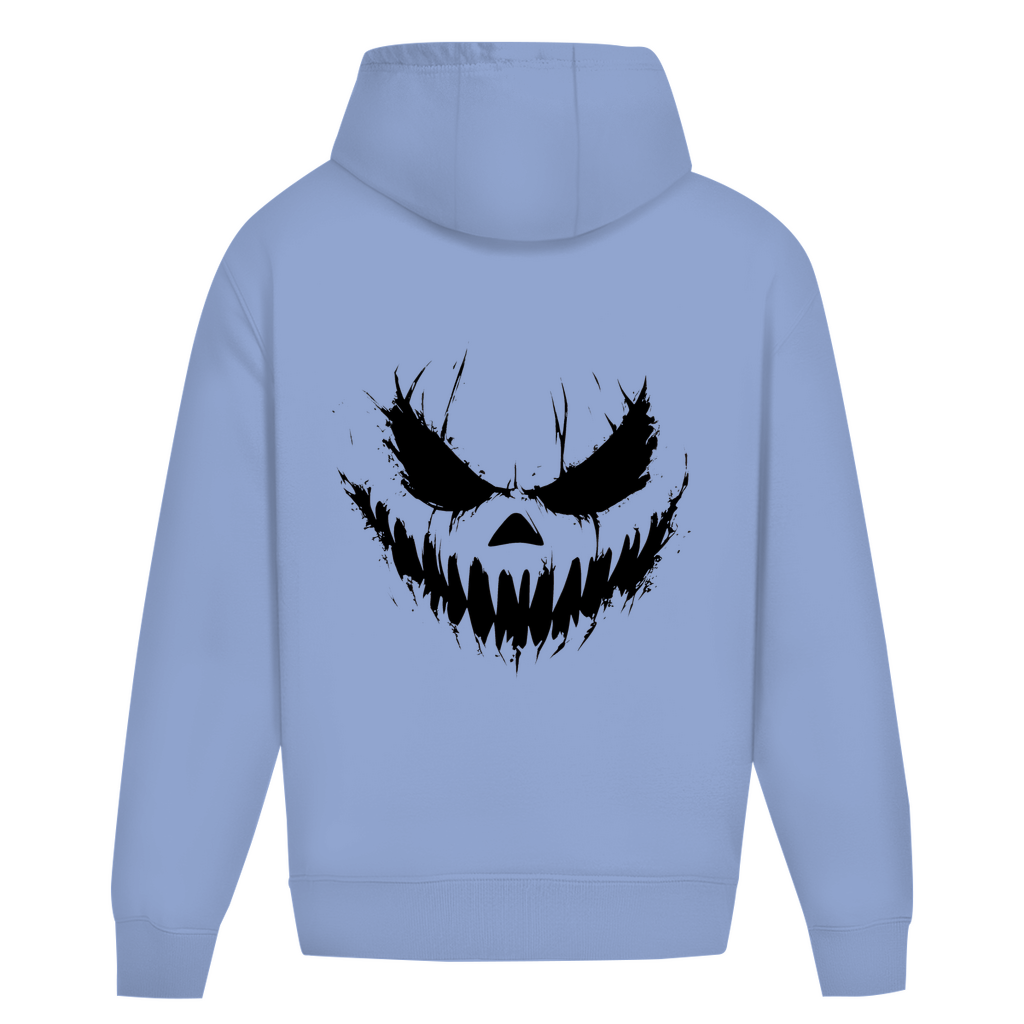 CREEPY FACE BLACK HOODIE