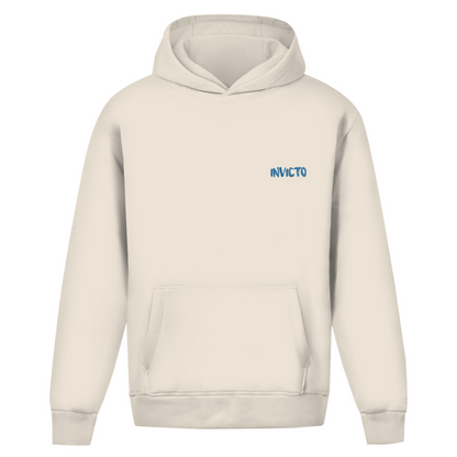 SUDADERA CON CAPUCHA AZUL INVICTO