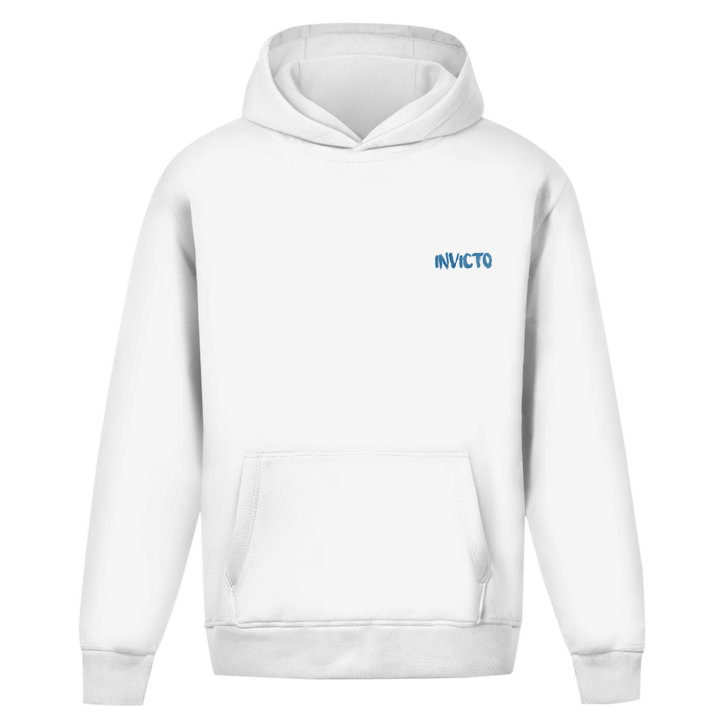 INVICTO PAINT BLUE HOODIE