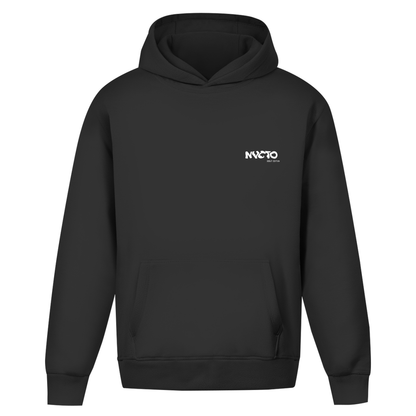 BLURRED WOMAN WHITE DEB.EDITION HOODIE