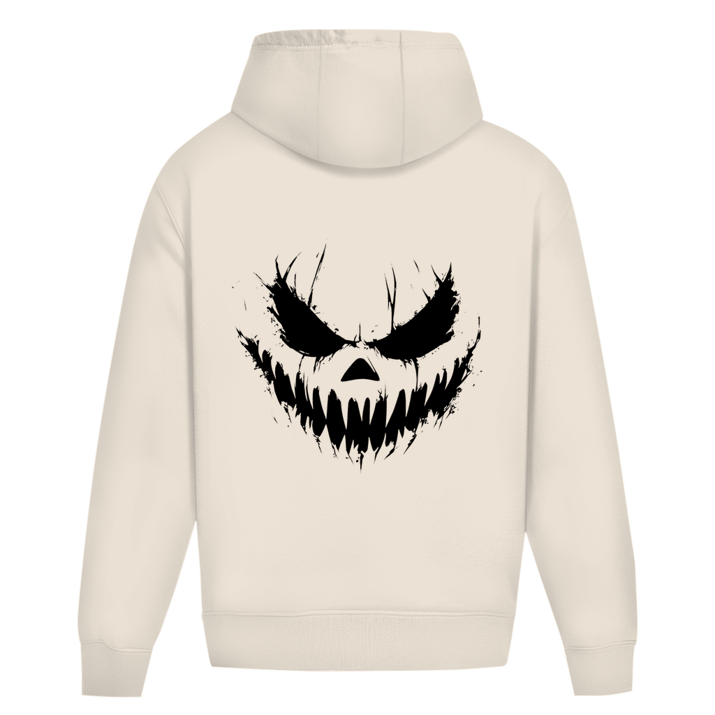 CREEPY FACE BLACK HOODIE